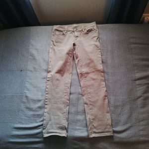 LOFT tan jeans